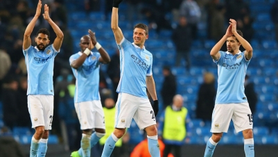 CL: Manchester City zieht erstmals ins Halbfinale ein