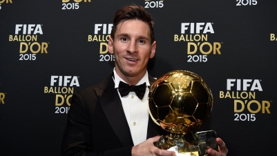 Ein Tag für die Geschichtsbücher: Fünfter Ballon d’Or für Messi